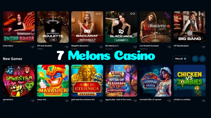 available types of 7 Melons Casino bet including pre-match live express and system bets
